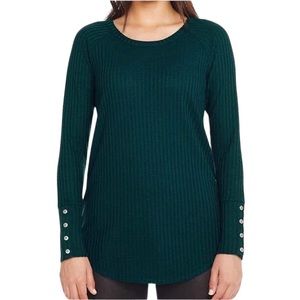 CHASER Long Sleeve Pull On Waffle Thermal Top